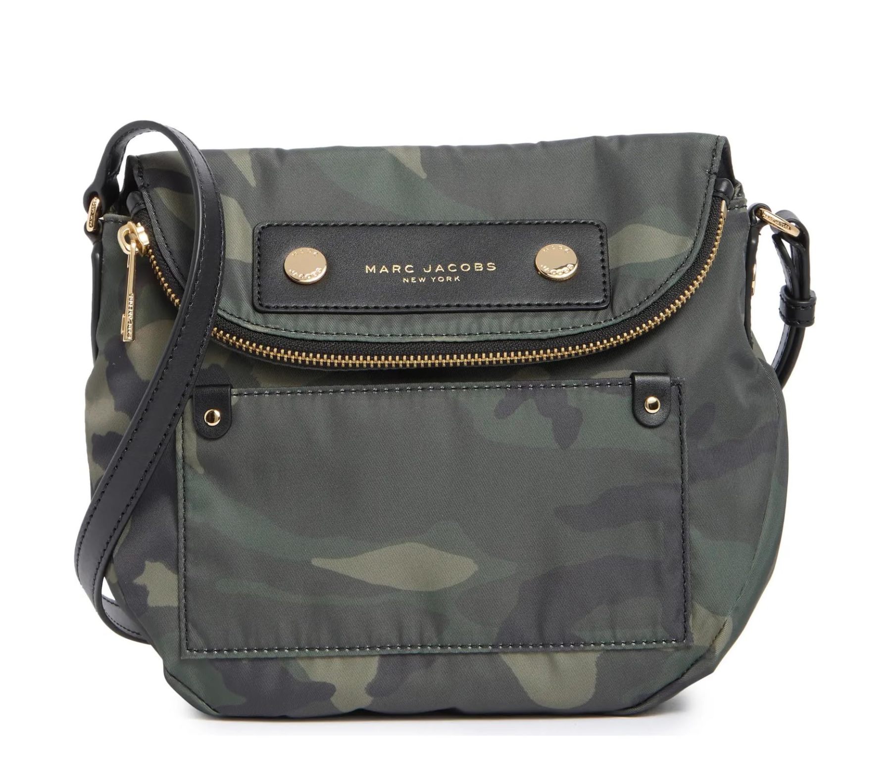 Marc Jacobs Preppy Nylon Mini Natasha Crossbody Bag - Camo