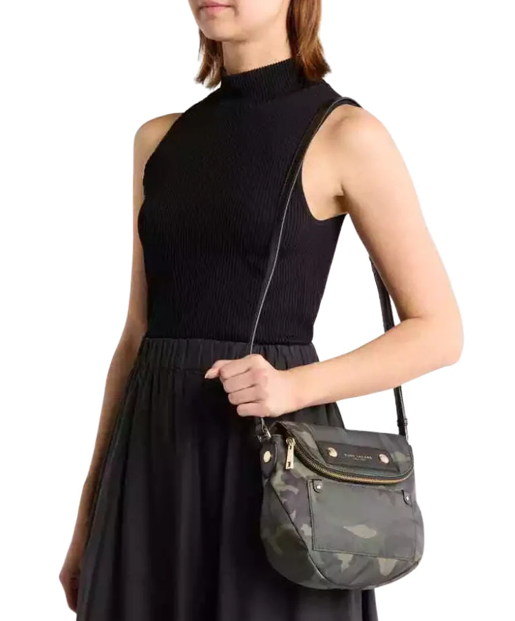 Marc Jacobs Preppy Nylon Mini Natasha Crossbody Bag - Camo