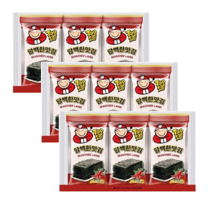 Tao Kae Noi Seasoned Laver Seaweed - for Flavorful Dishes or Snacks (Bundle Deal)