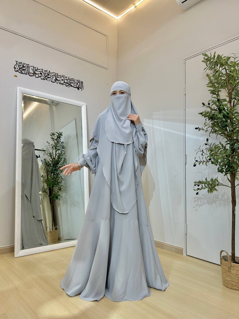 Jubah Fatima (Free Khimar & Niqab)