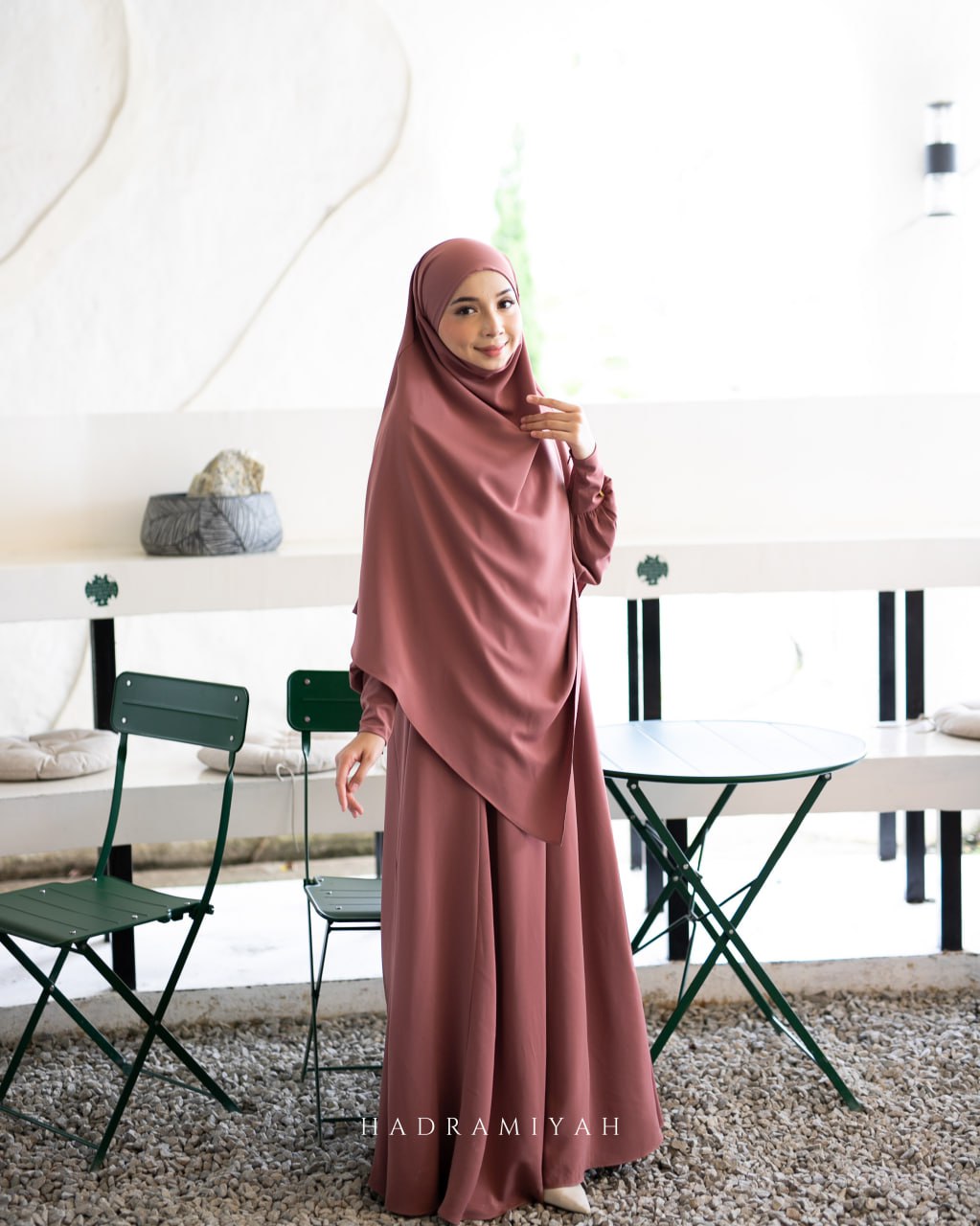 Jubah Hajar (Free Khimar & Niqab)