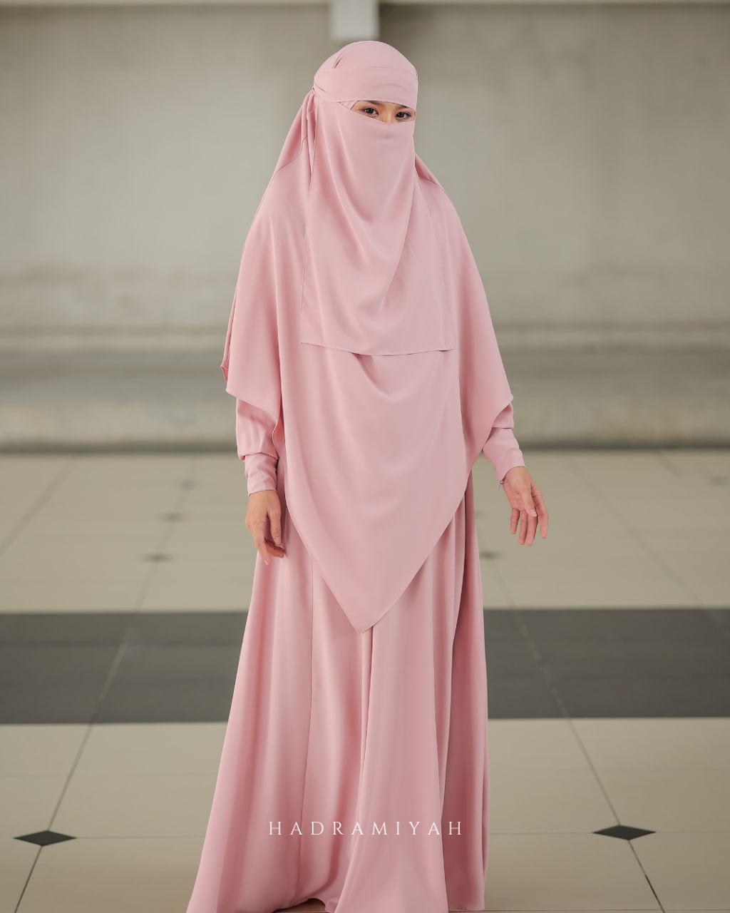 Jubah Hajar (Free Khimar & Niqab)