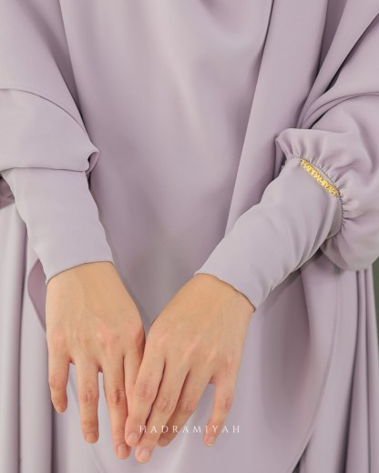 Jubah Hajar (Free Khimar & Niqab)