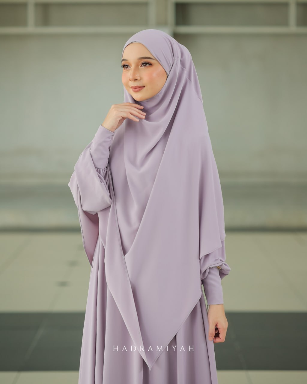 Jubah Hajar (Free Khimar & Niqab)
