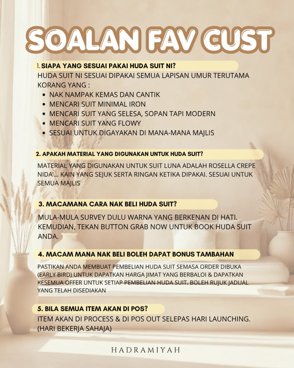 Huda Suit