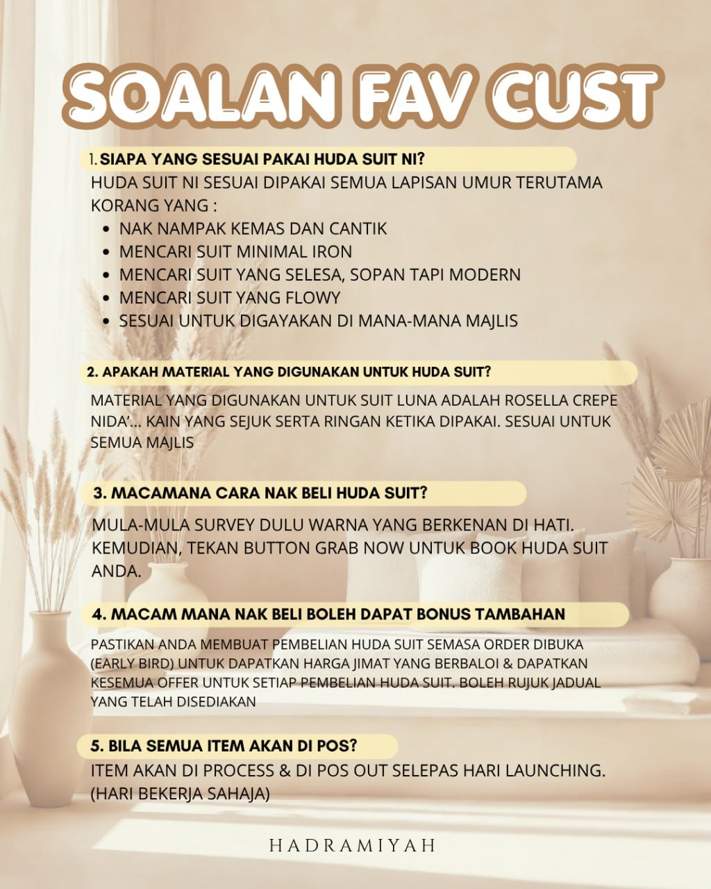 Huda Suit