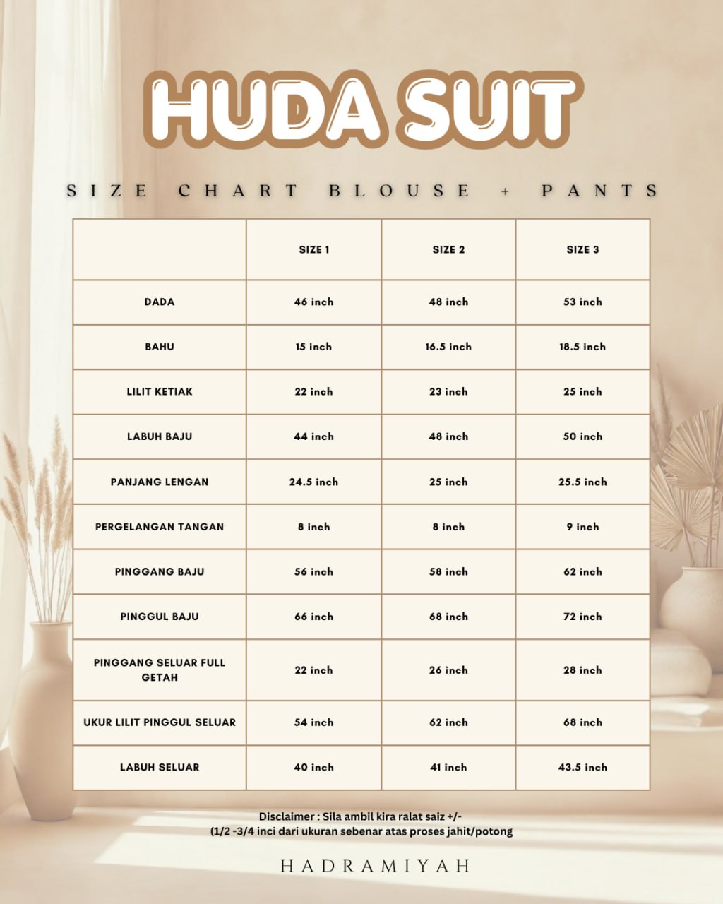 Huda Suit