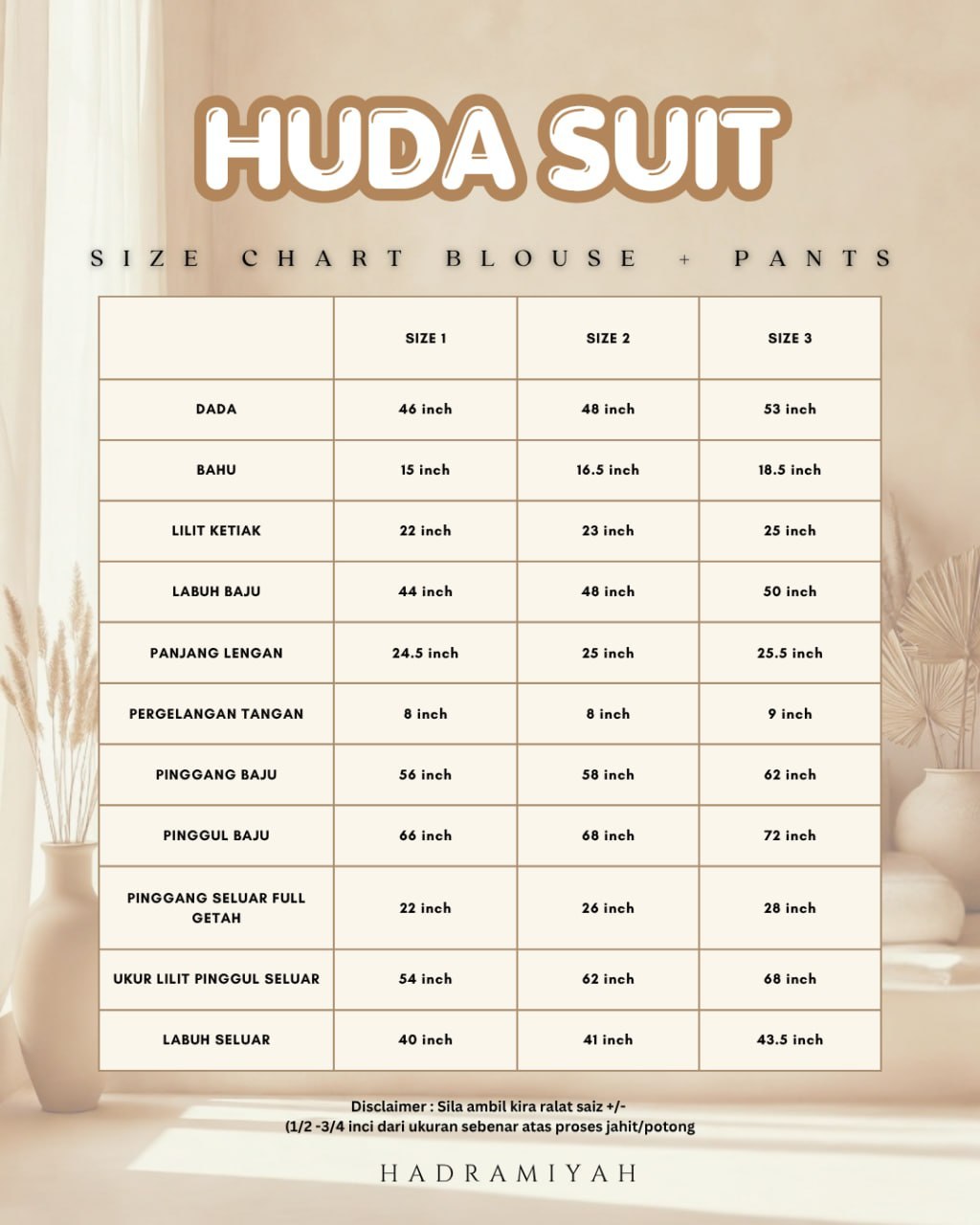 Huda Suit