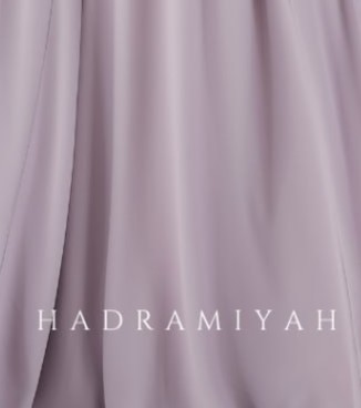 Hadramiyah Jubah Fatima Termasuk Khimar & Niqab 1 Layer Umrah Travel Muslimah