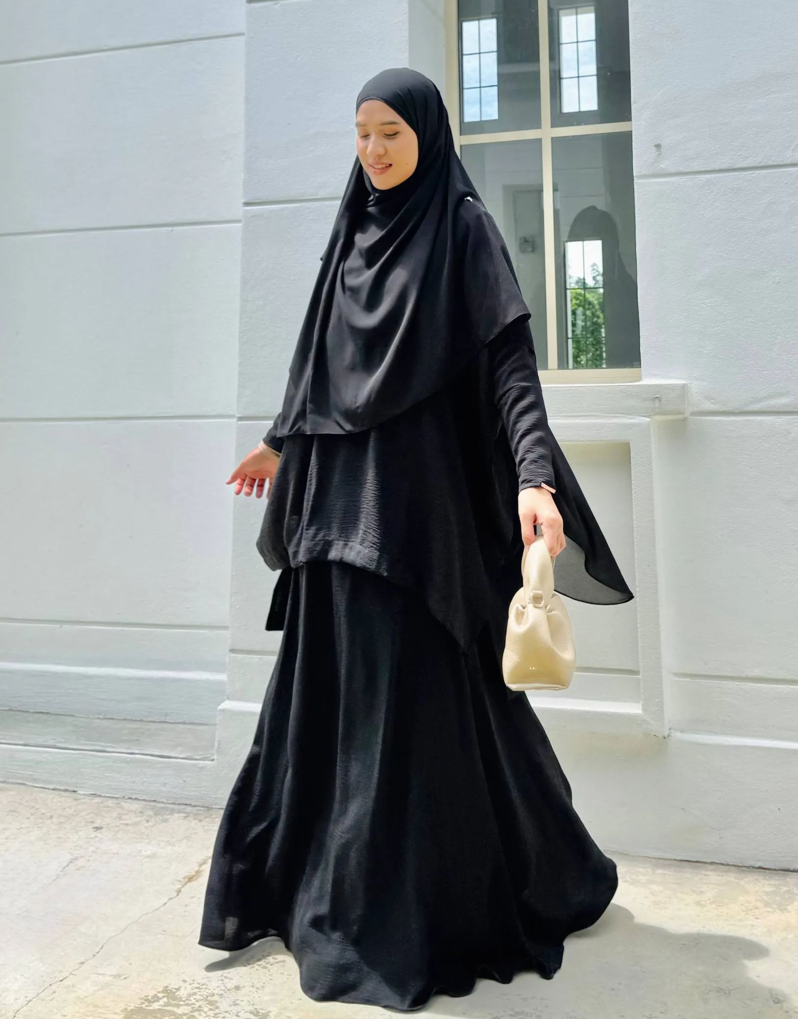 Hadramiyah Daisy Blouse Skirt Suit (Blouse & Skirt) Umrah Travel Muslimah