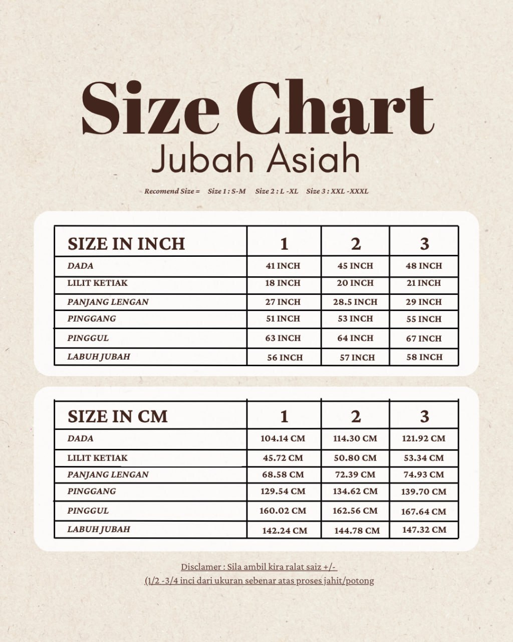 Jubah Asiah (Free Tudung Sarung Berdagu & Niqab 1 Layer)