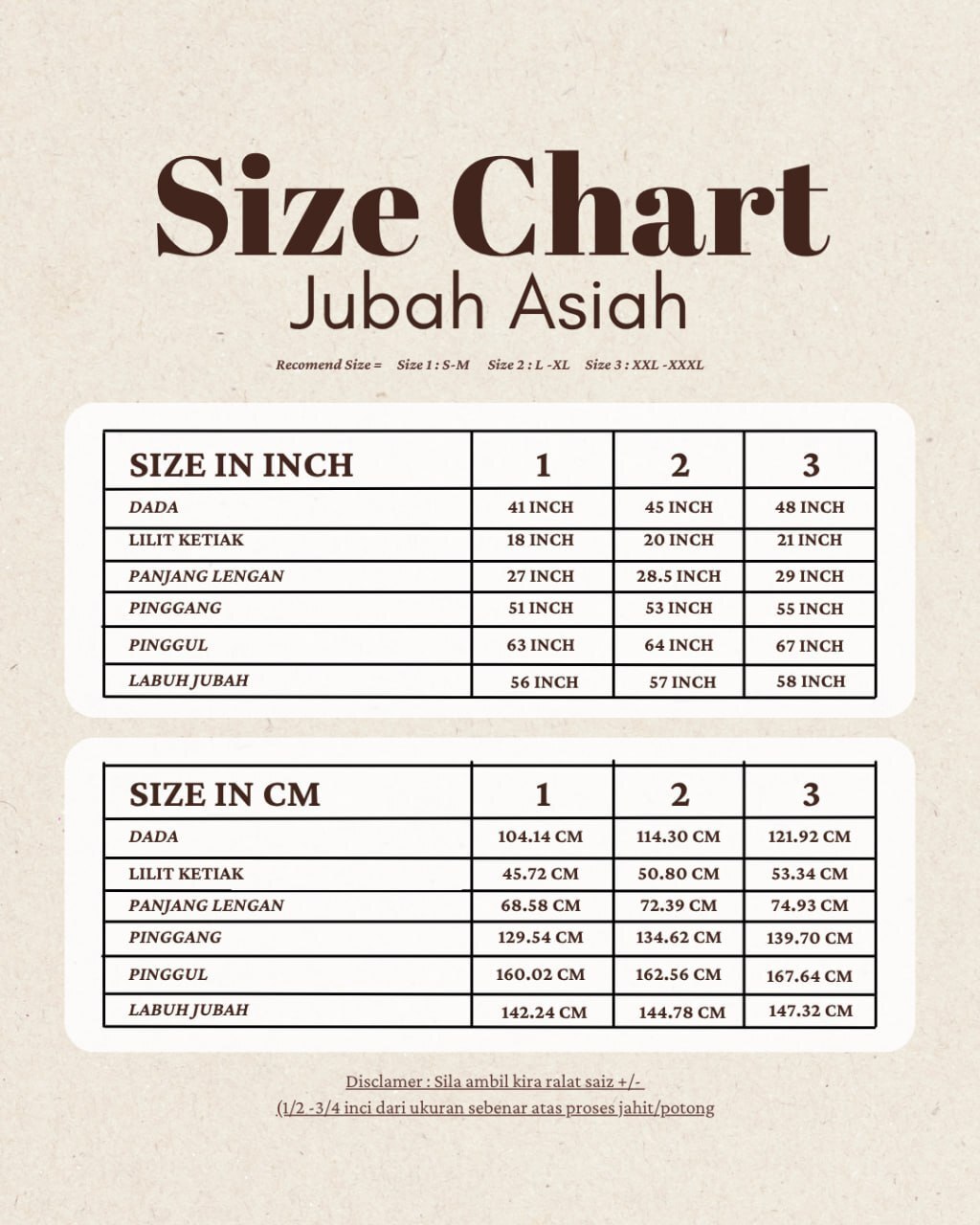 Jubah Asiah (Free Tudung Sarung Berdagu & Niqab 1 Layer)