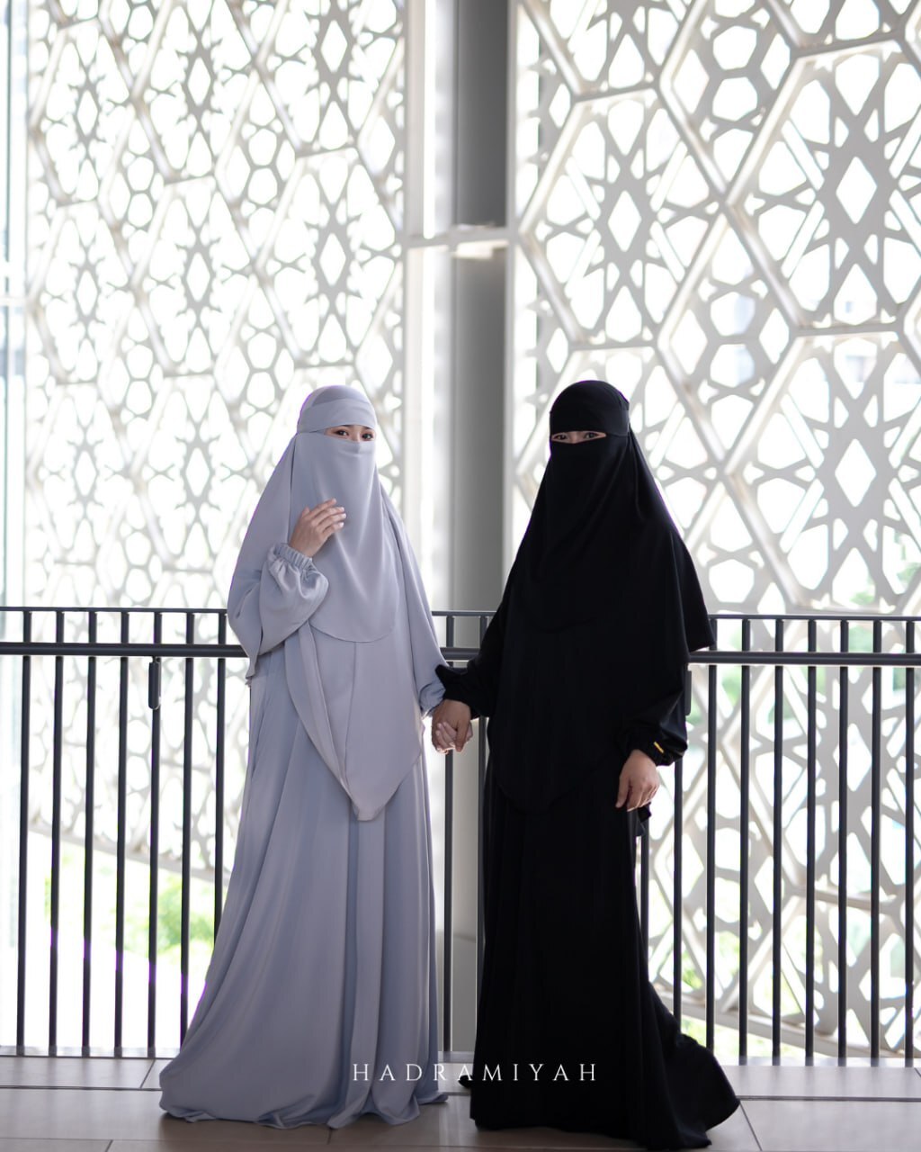 Jubah Asiah (Free Tudung Sarung Berdagu & Niqab 1 Layer)