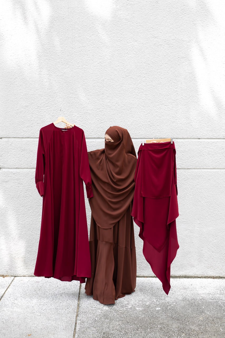 Jubah Fatima (Free Khimar & Niqab)