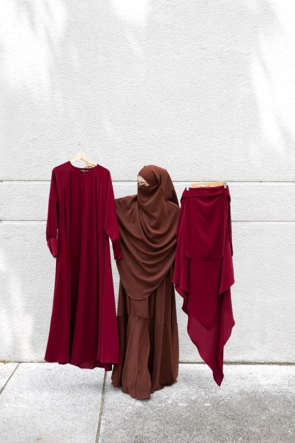 Jubah Fatima (Free Khimar & Niqab)
