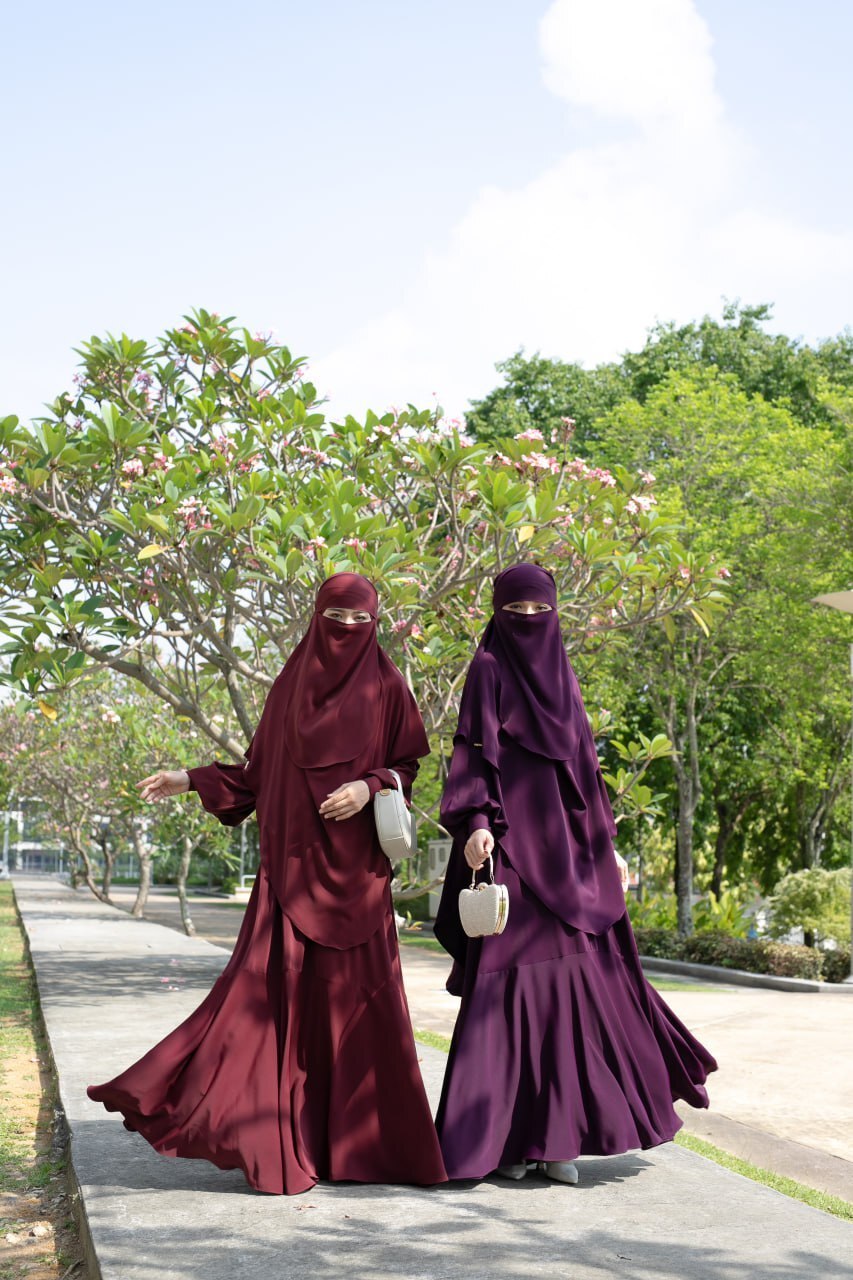 Jubah Fatima (Free Khimar & Niqab)