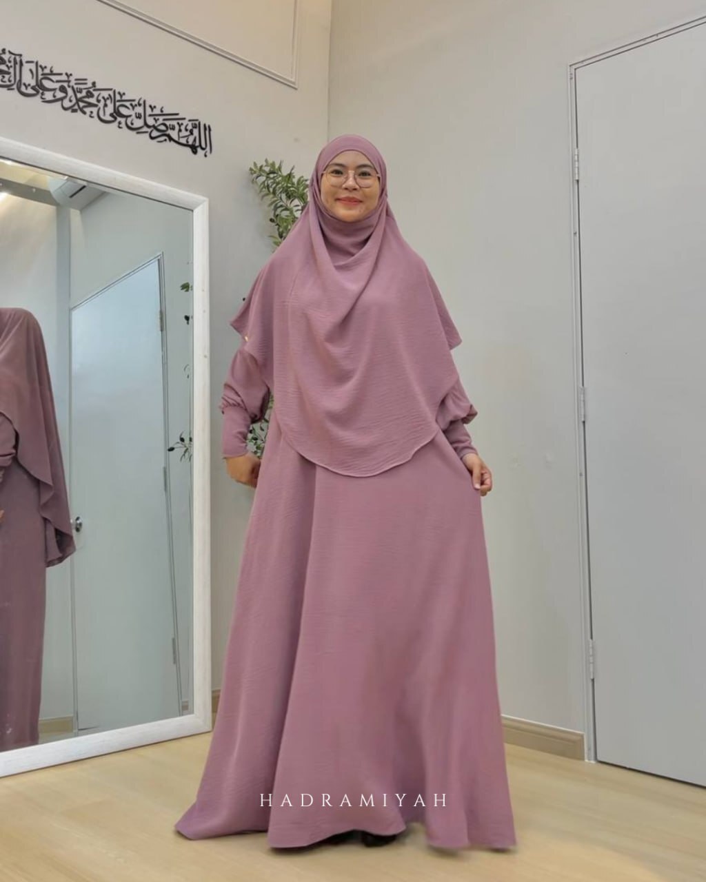 Jubah Hayfaa (Free Khimar & Purdah)