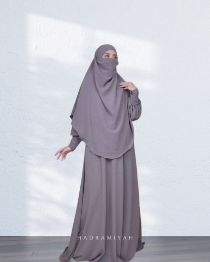 Jubah Hayfaa (Free Khimar & Purdah)