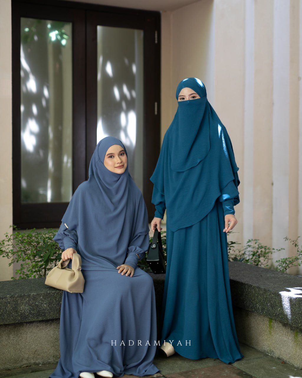 Jubah Hayfaa (Free Khimar & Purdah)