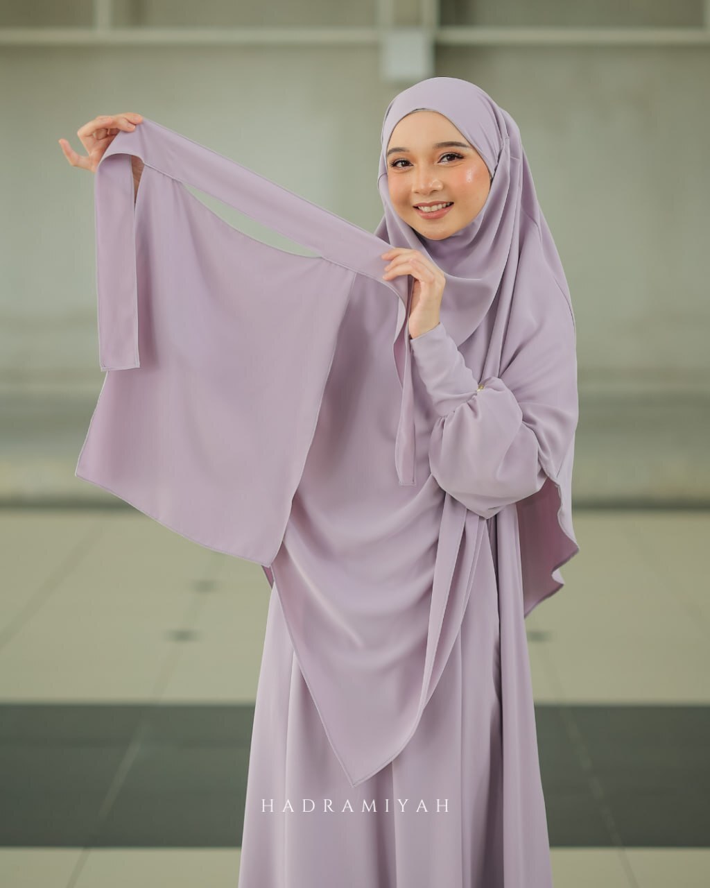 Jubah Hajar (Free Khimar & Niqab)