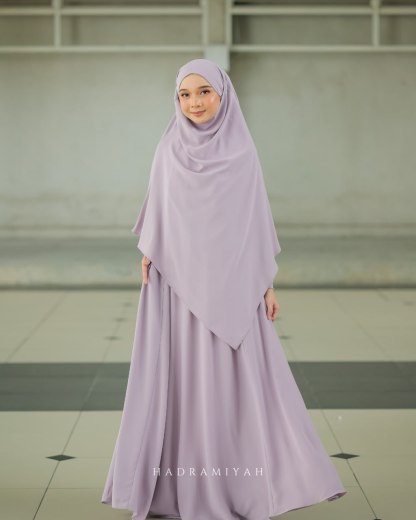 Jubah Hajar (Free Khimar & Niqab)