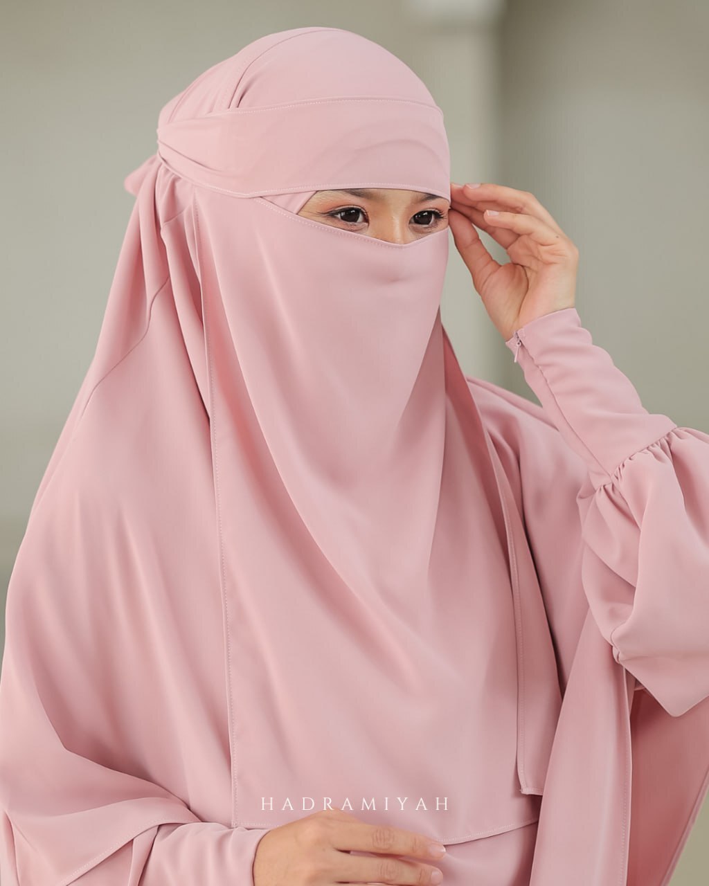 Jubah Hajar (Free Khimar & Niqab)