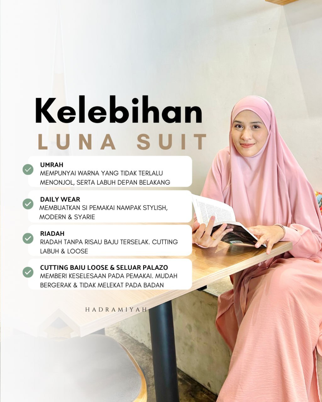 Luna Suit (Blouse & Pant)