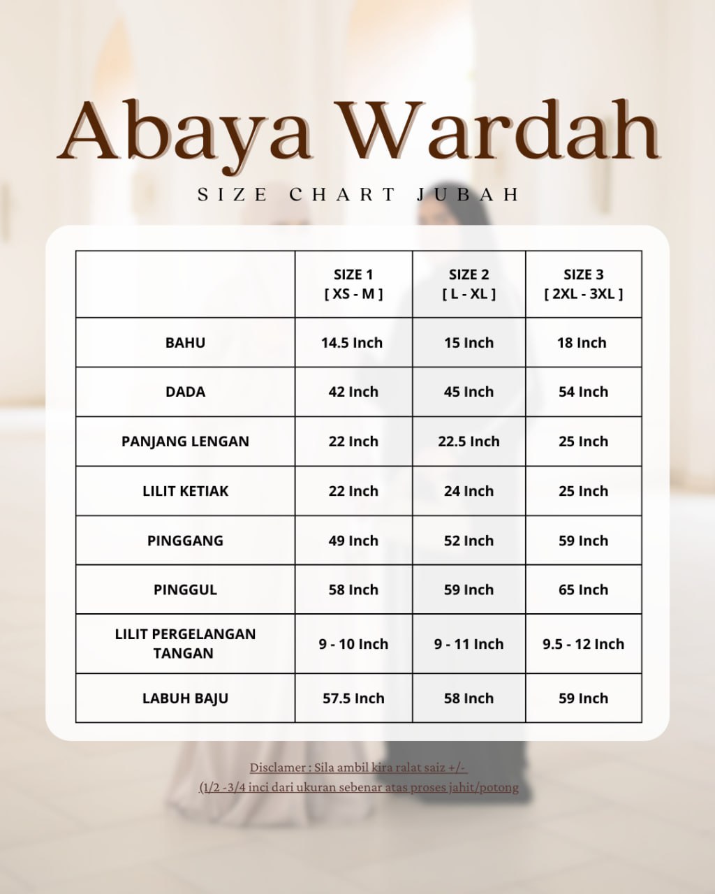 Abaya Wardah