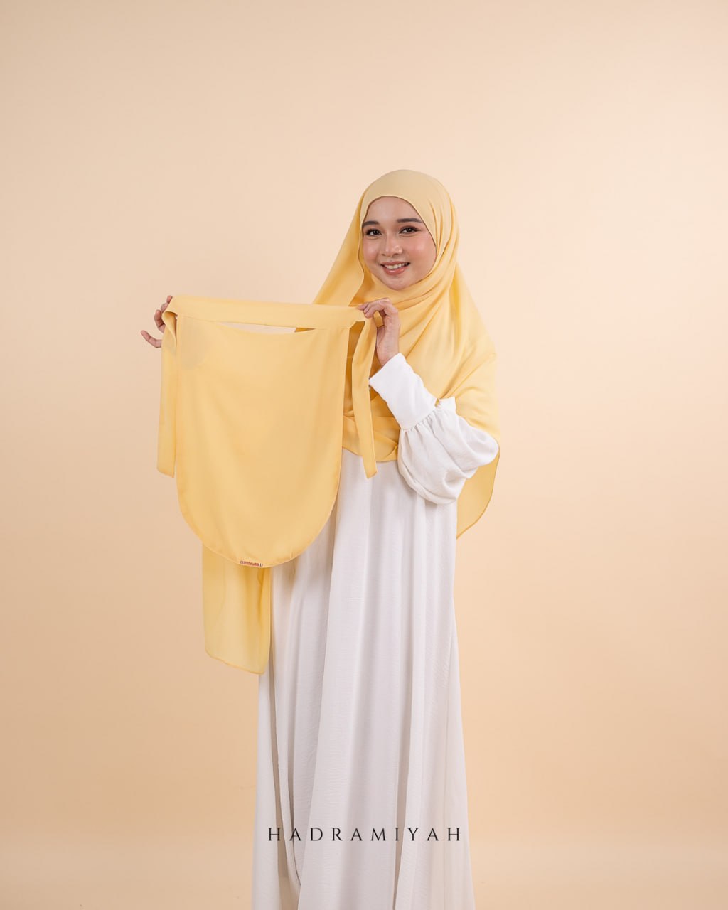 Shawl Plain Termasuk Niqab 1 Layer