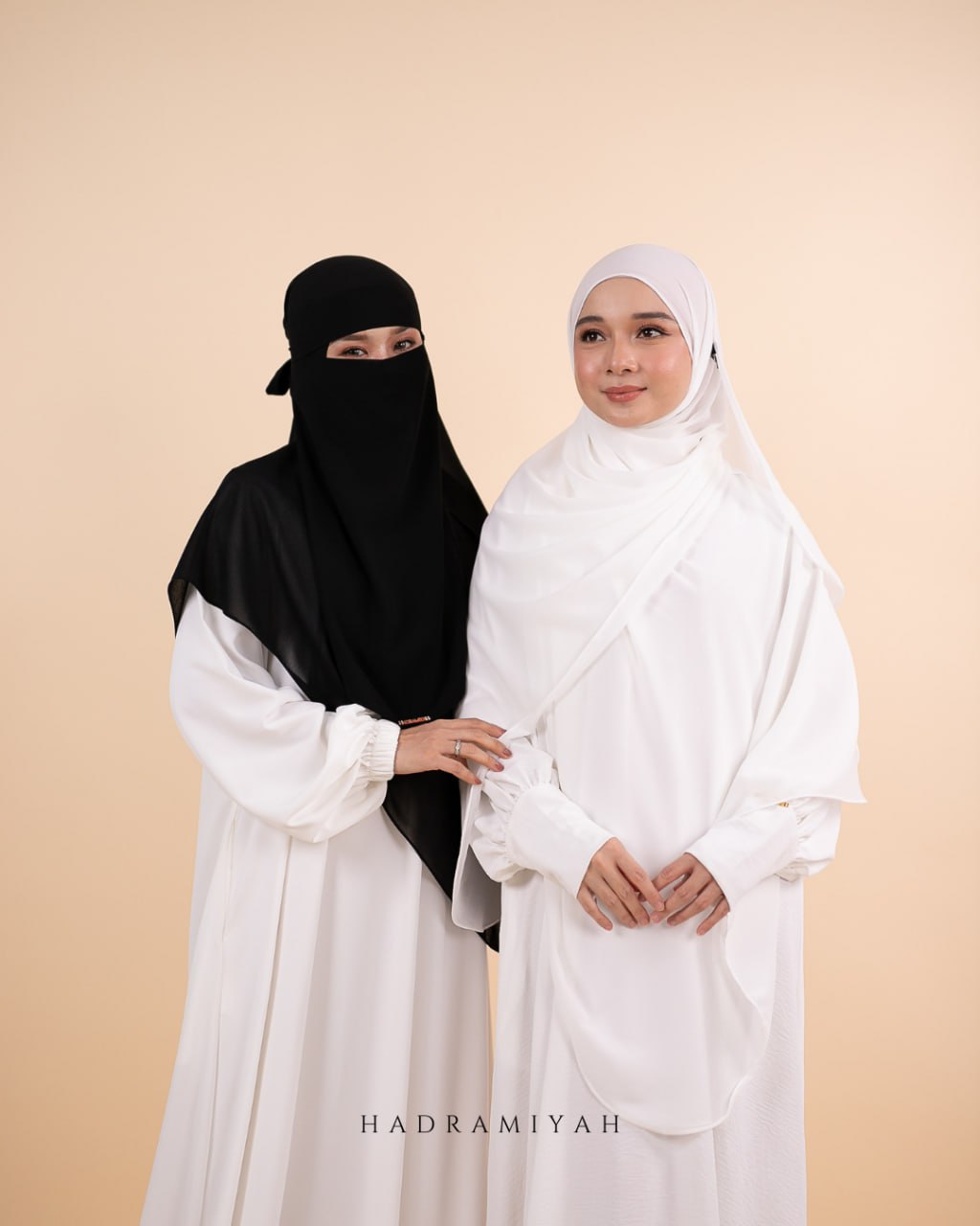 Shawl Plain Termasuk Niqab 1 Layer