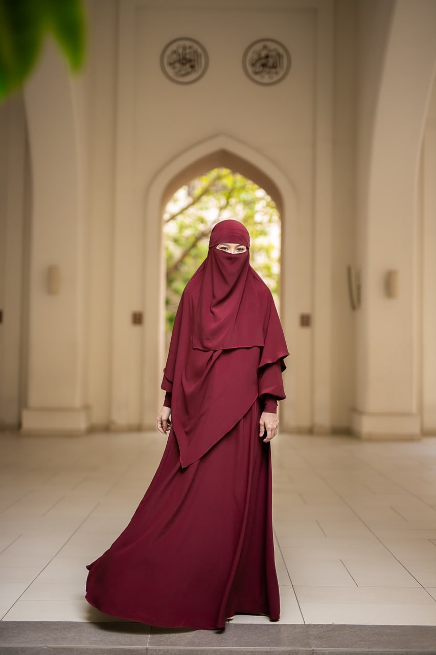 Jubah Hajar (Free Khimar & Niqab)