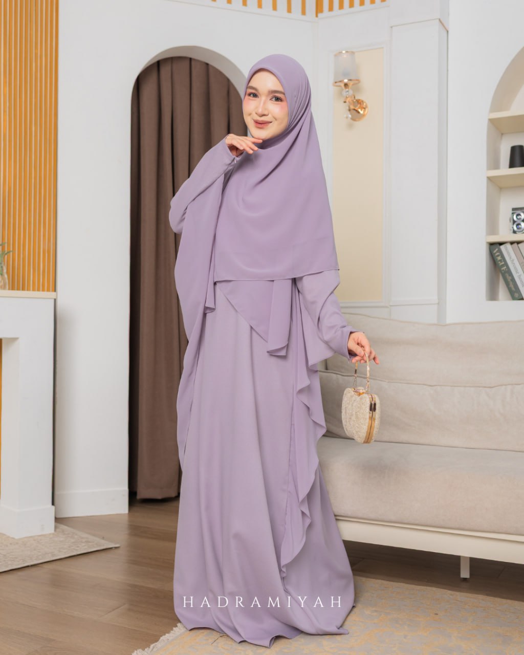 Jubah Bidadari (Free Bawal & Purdah)