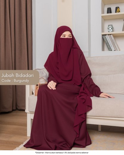 Jubah Bidadari (Free Bawal & Purdah)