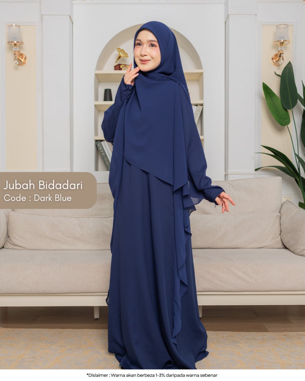 Jubah Bidadari (Free Bawal & Purdah)