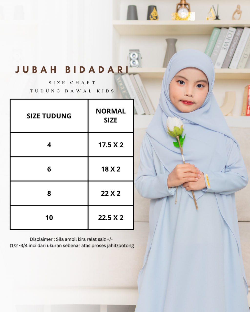 Jubah Bidadari Kids