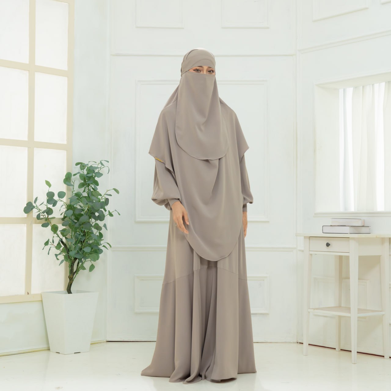 Jubah Fatima (Free Khimar & Niqab)