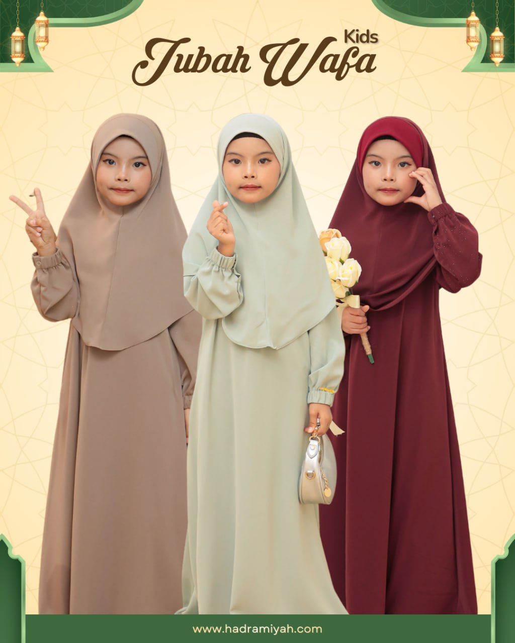 Jubah Wafa Kids
