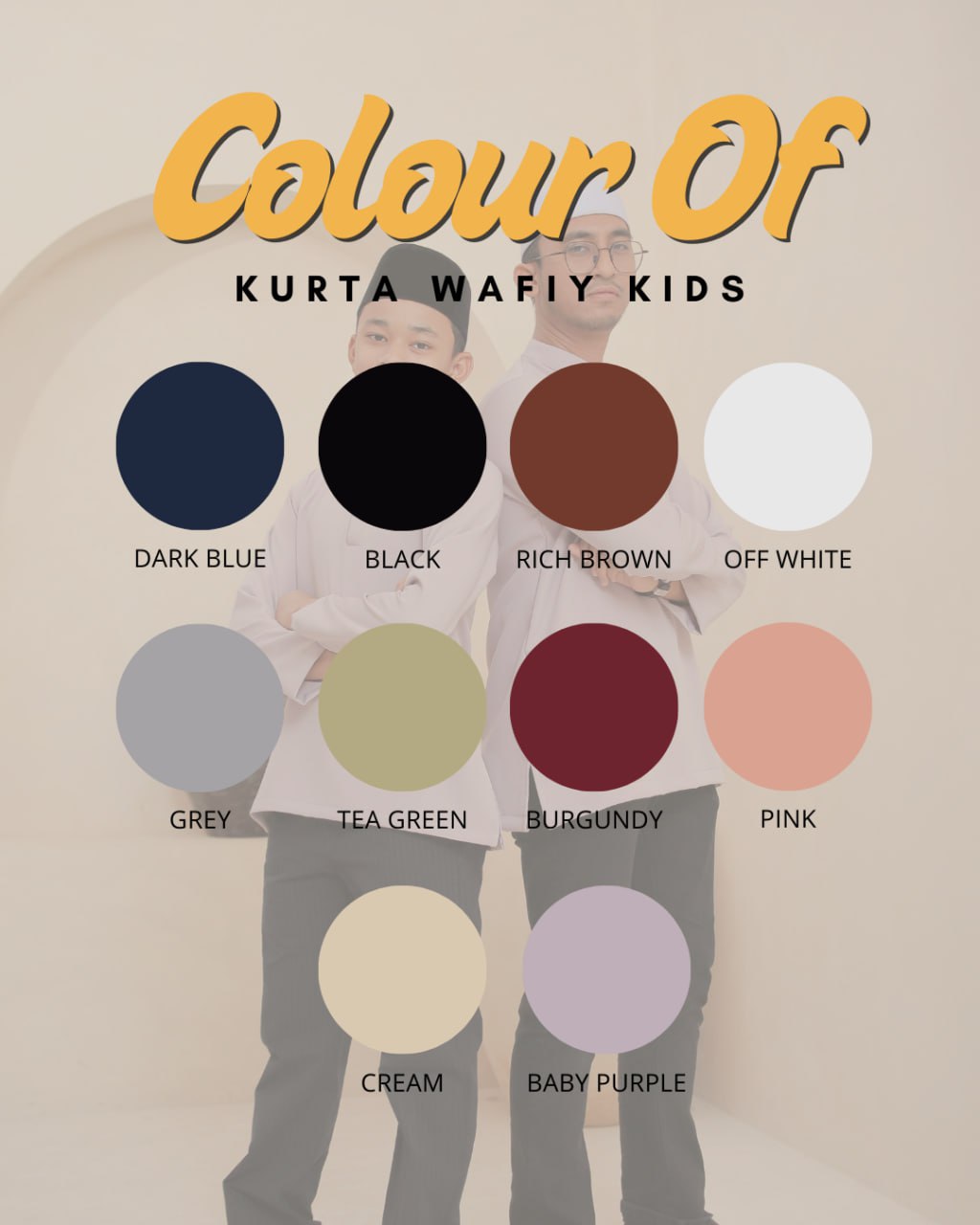 Kurta Wafiy Kids