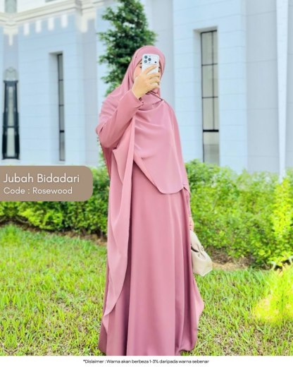 Jubah Bidadari (Free Bawal & Purdah)