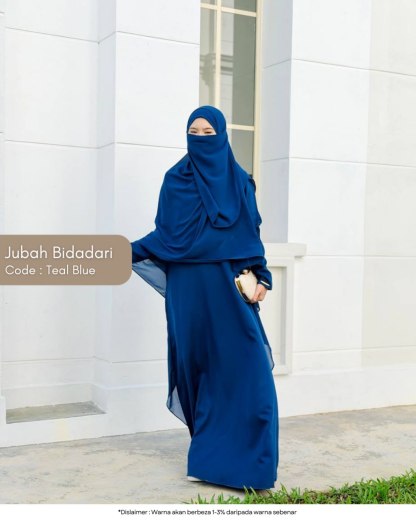 Jubah Bidadari (Free Bawal & Purdah)