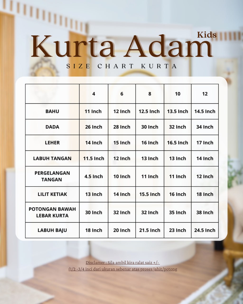 Kurta Adam Kids