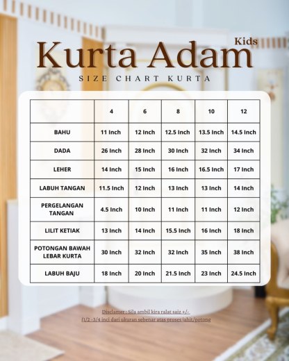 Kurta Adam Kids