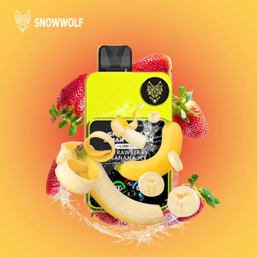 STRAWBERRY BANANA ICE SNOW WOLF