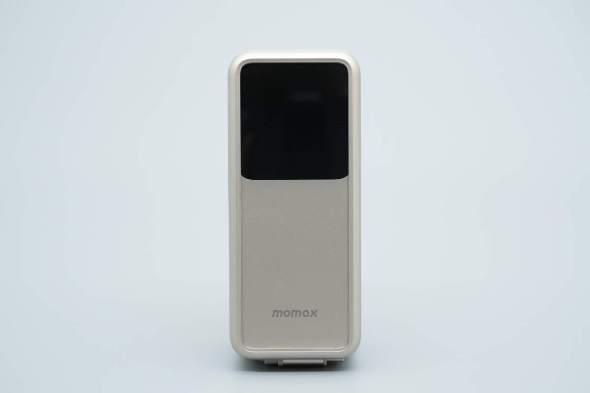 MOMAX摩米士45W GaN三合一自带拉拉线移动电源 IP167