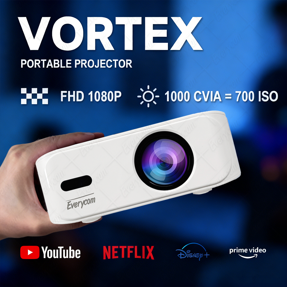 Everycom Vortex 1080P 微型投影機 [一年保養]