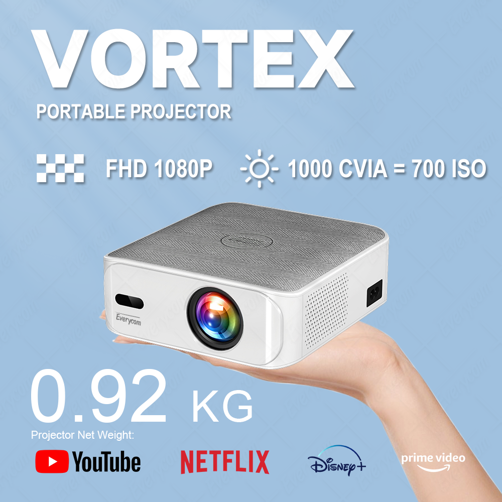 Everycom Vortex 1080P 微型投影機 [一年保養]