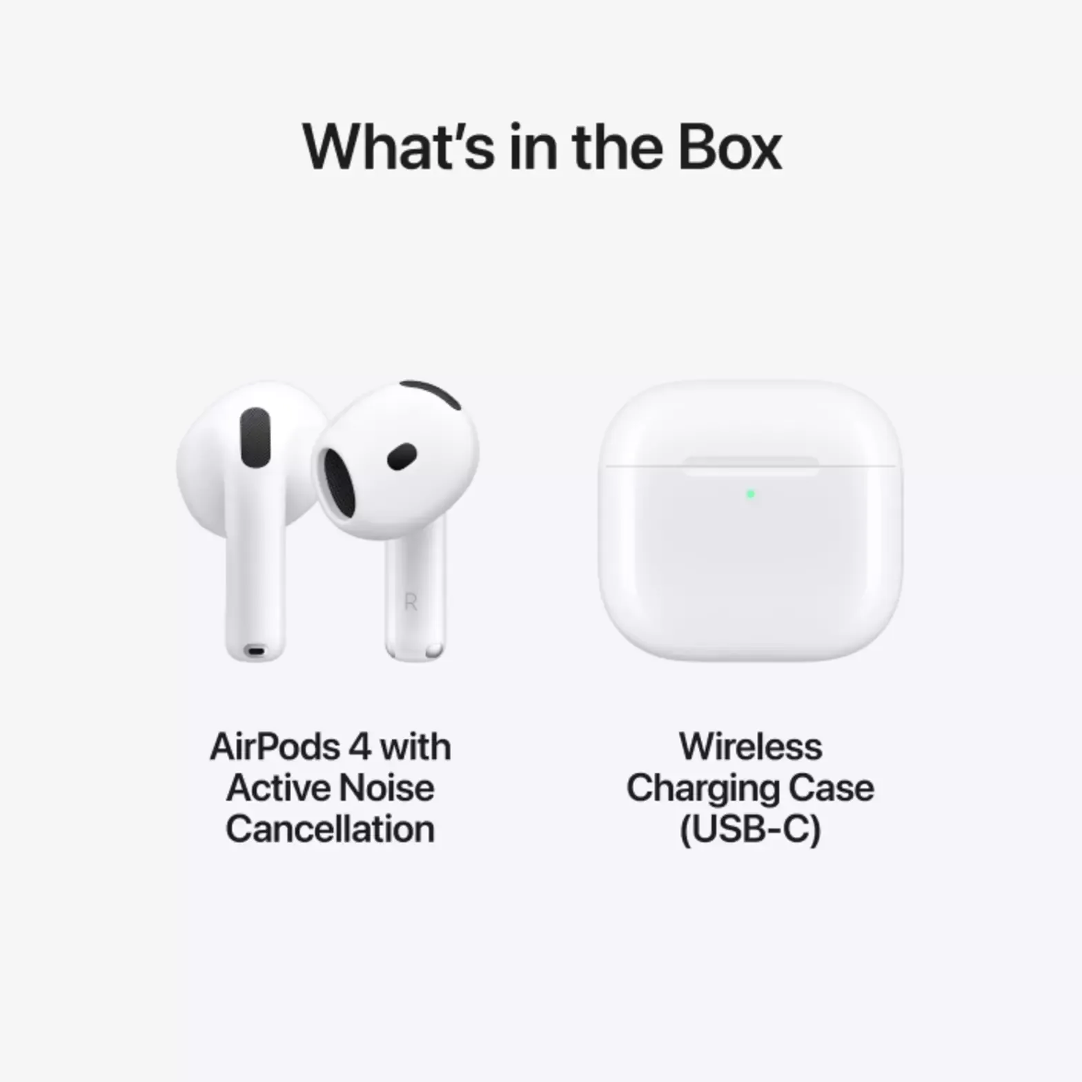 Apple AirPods 4 with Active Noise Cancellation （平行進口）