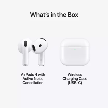 Apple AirPods 4 with Active Noise Cancellation （平行進口）