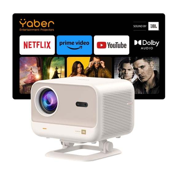 YABER L2 GoogleTV 360°便攜投影機 800ANSI｜香港行貨