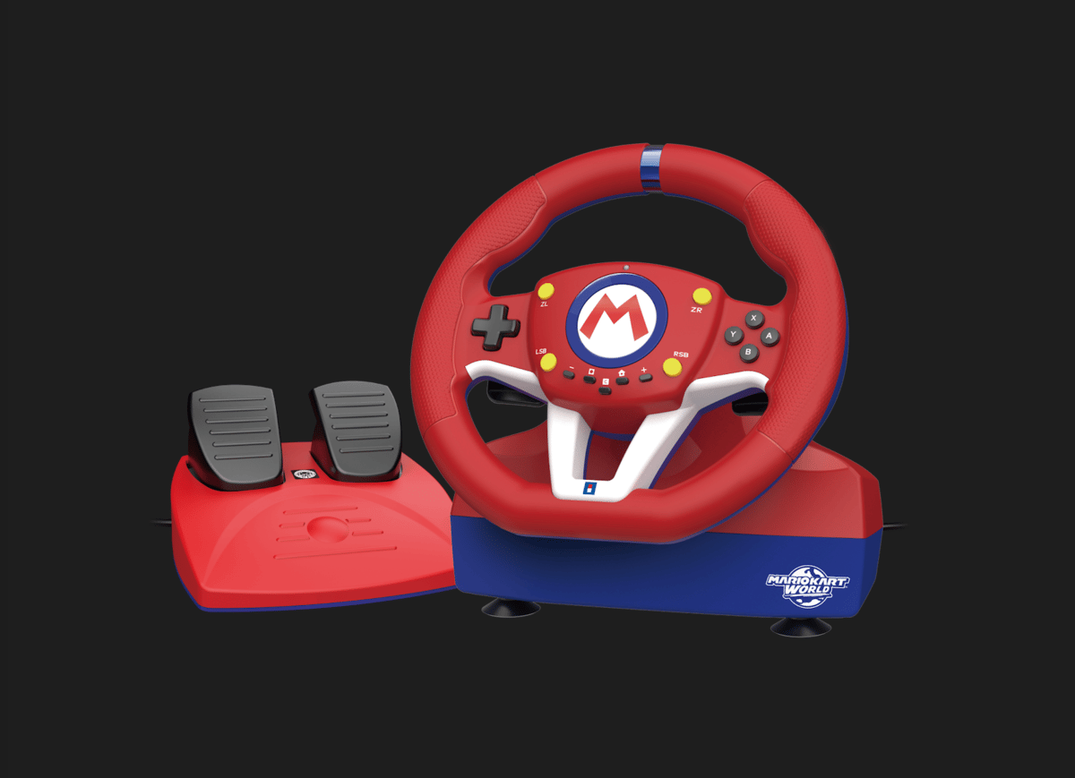  HORI Mario Kart Steering Wheel Pro Mini for Nintendo Switch™ 2 (CG-HOR122A) [Genuine HK Stock] 